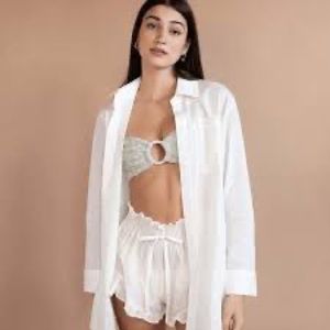 Montce Swim cream coverup set